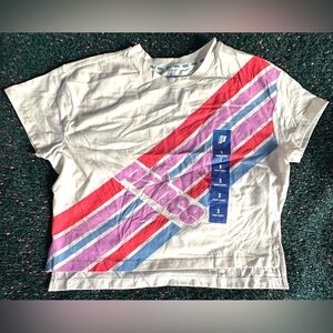 ‼️RARE‼️🎸Prince🎸🔥NWT🔥Prince (Pickleball) Logo Relaxed Cropped Tee—S